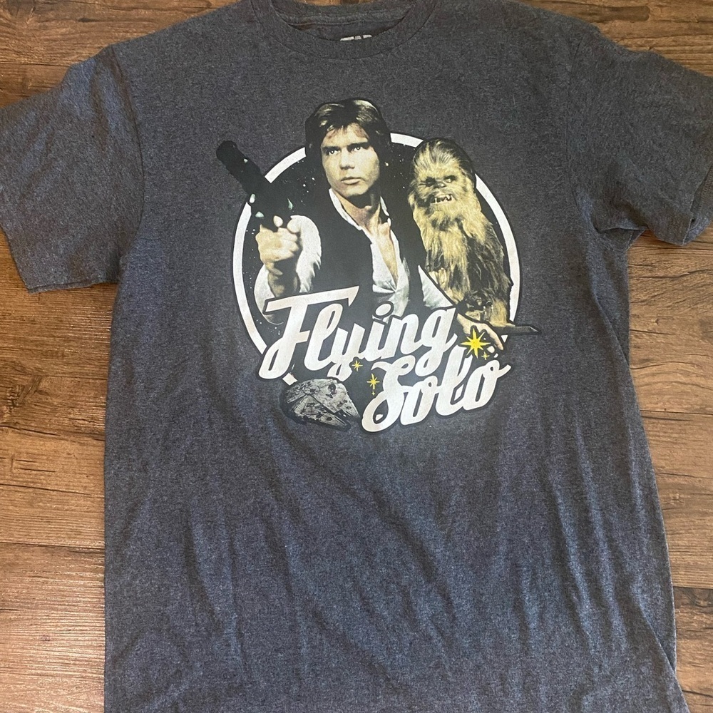 Vintage Flying Solo Graphic T-Shirt Size M